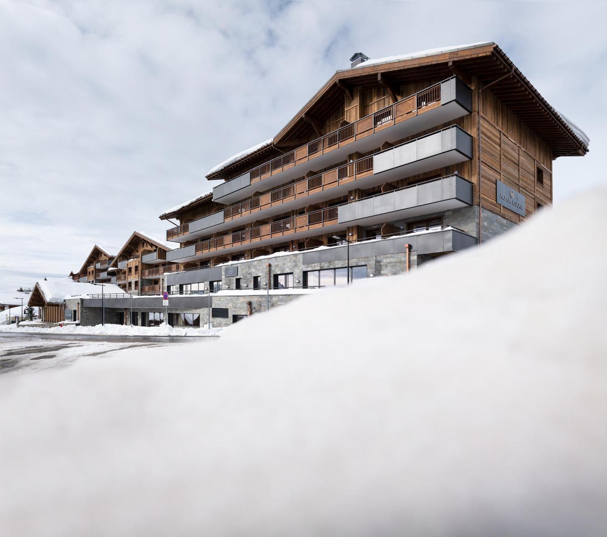 Mgm Hotels & Residences - Hotel Alpen Lodge ラ・ロジエール エクステリア 写真